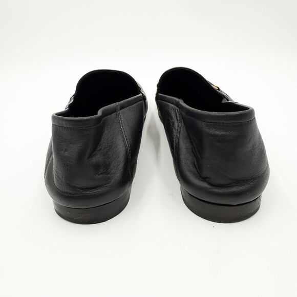 Gucci Horsebit Brixton Loafers Collapsable Heel Black Leather US Men’s 9 - Picture 8 of 14